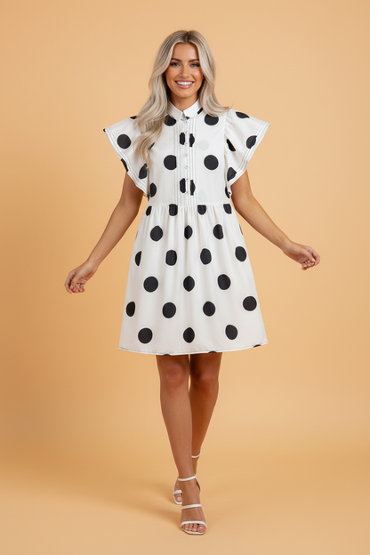 Perfect Dotted Dress