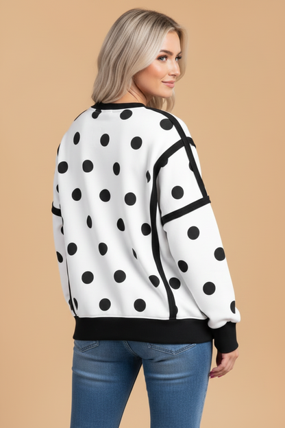 Reverse Seam Baggy Sweatshirt