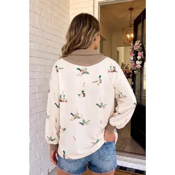 Mallard Ribbed Pullover