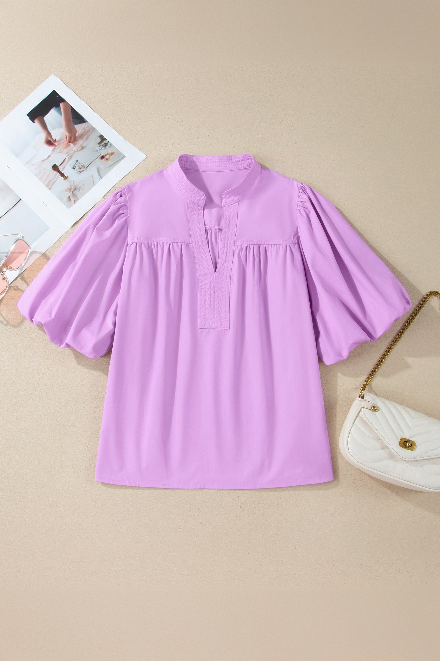 Lavendar Blouse Too