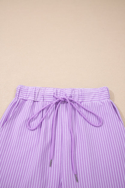 Dolman Sleeve Shorts Set
