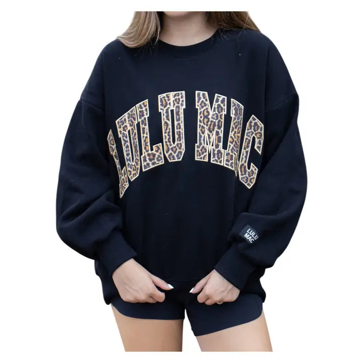 Lulu Mac Leopard Sweatshirt