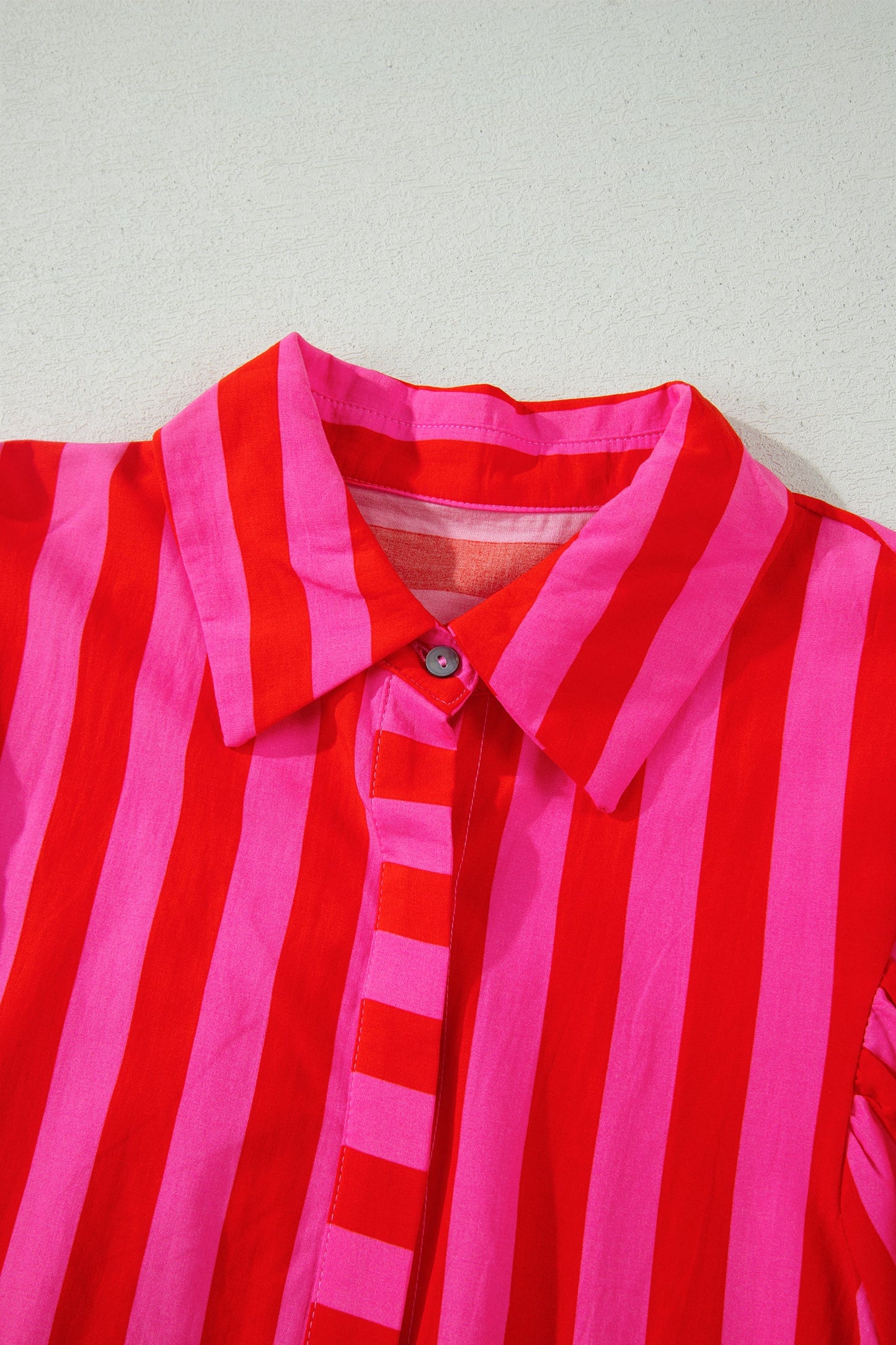 Red Stripe Blouse