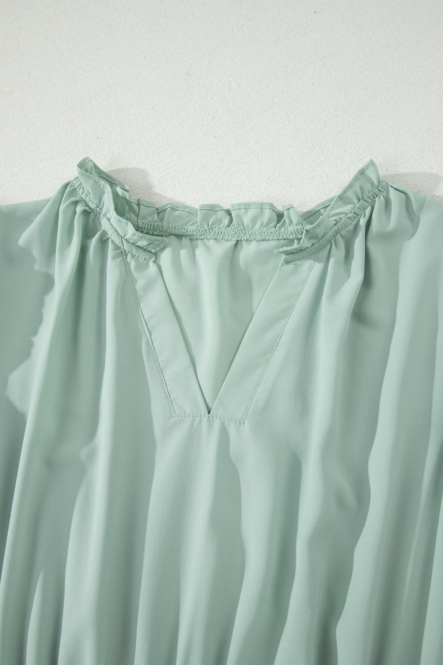 Puff Sleeve Tiered Maxi Dress