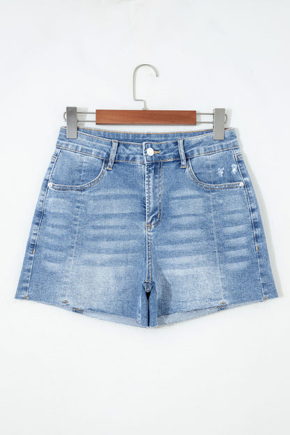 Raw Hem Shorts