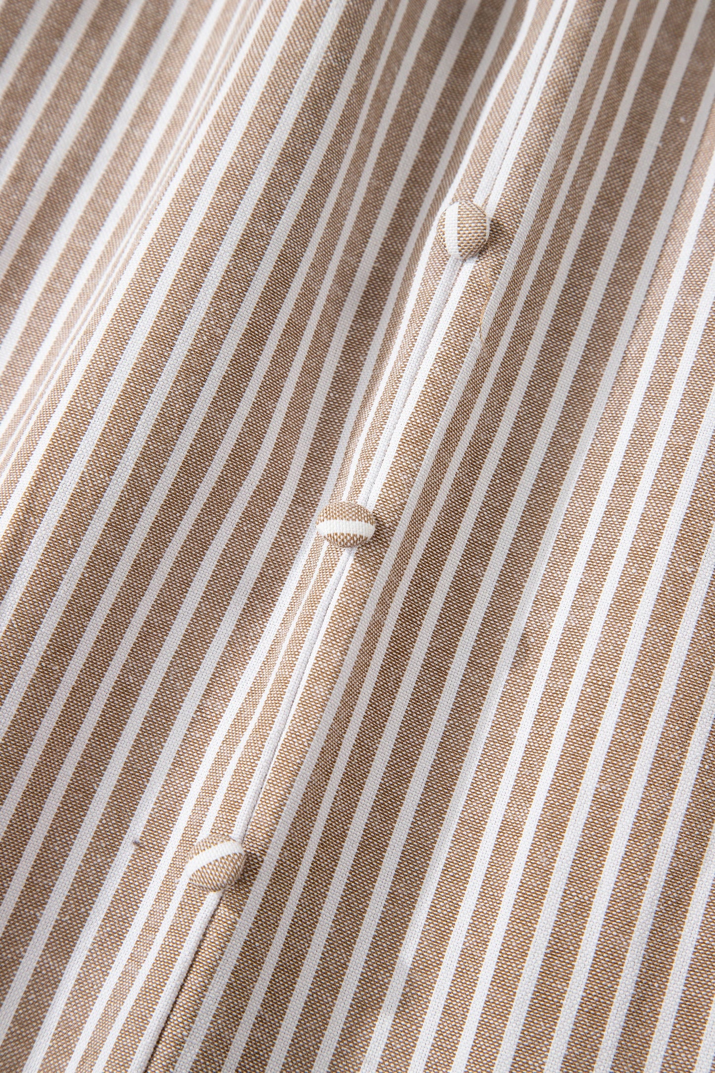 Buttoned V-Neck Maxi Dress