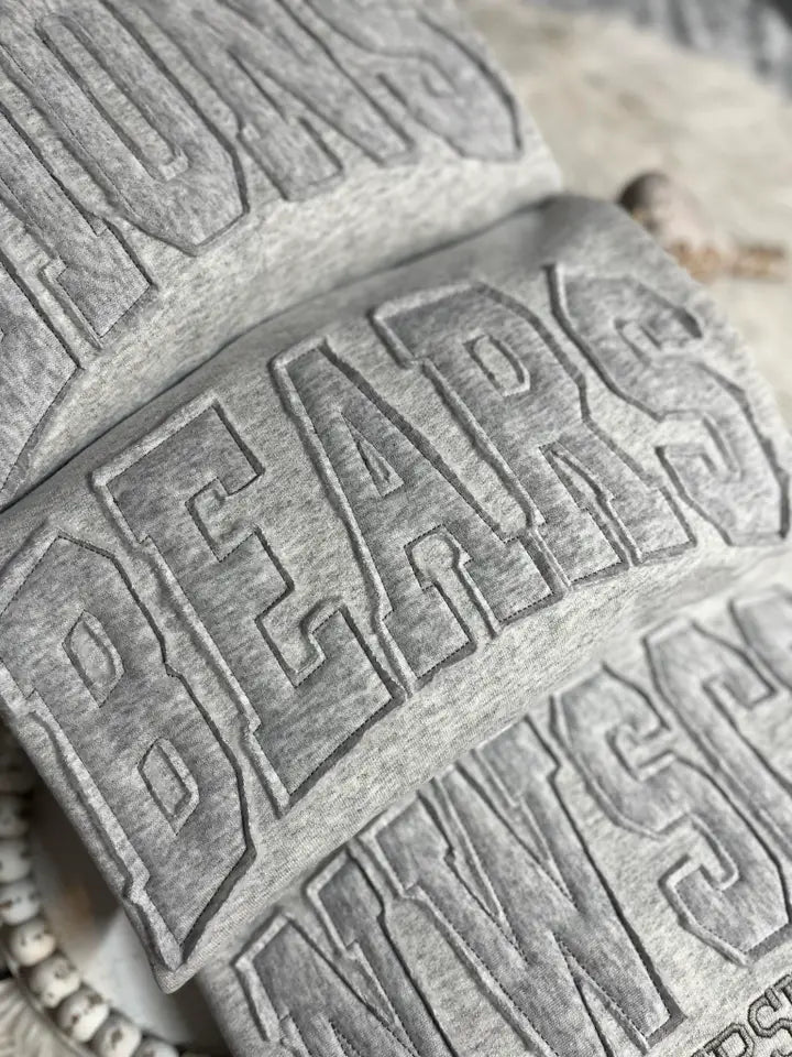 Youth Custom Tone on Tone Raggy Sweatshirt