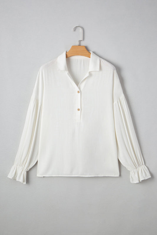 Collared Drop Shoulder