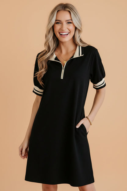 Black Polo Dress