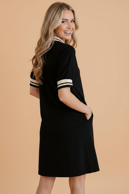 Black Polo Dress