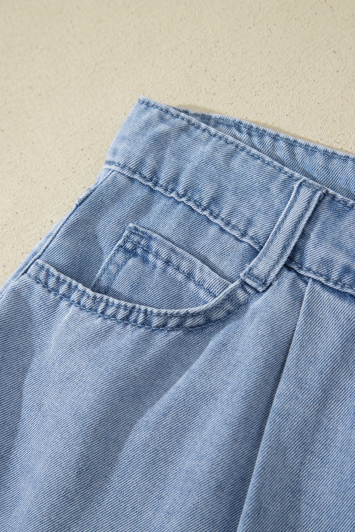 Scalloped Trim Shorts
