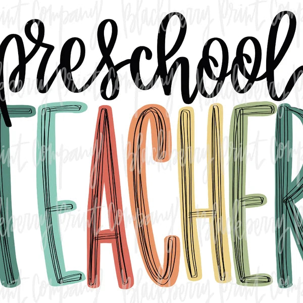 Neutral Font Teacher Grade Level Tee