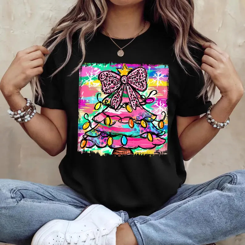 Colorful Coquette Christmas Tree