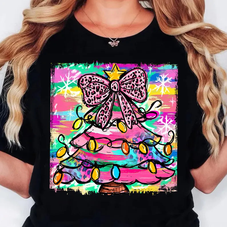 Colorful Coquette Christmas Tree