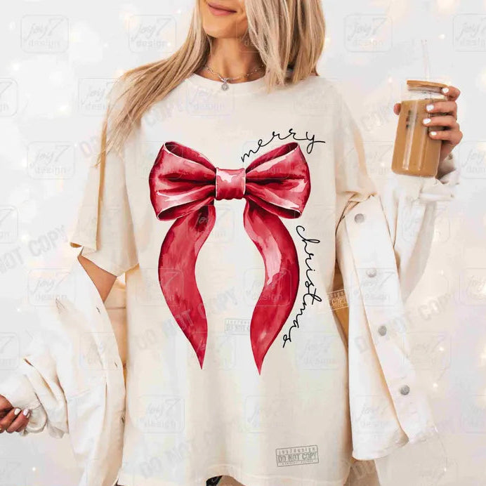 Merry Christmas Big Bow