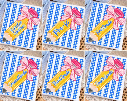Gingham Striped Grade Level