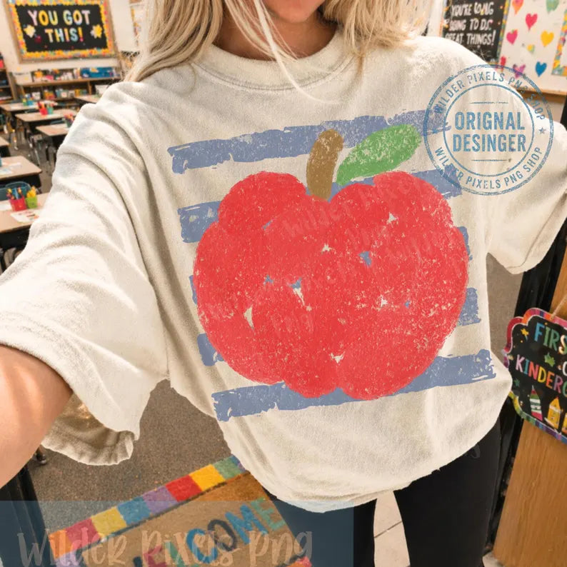 Rustic Red Apple