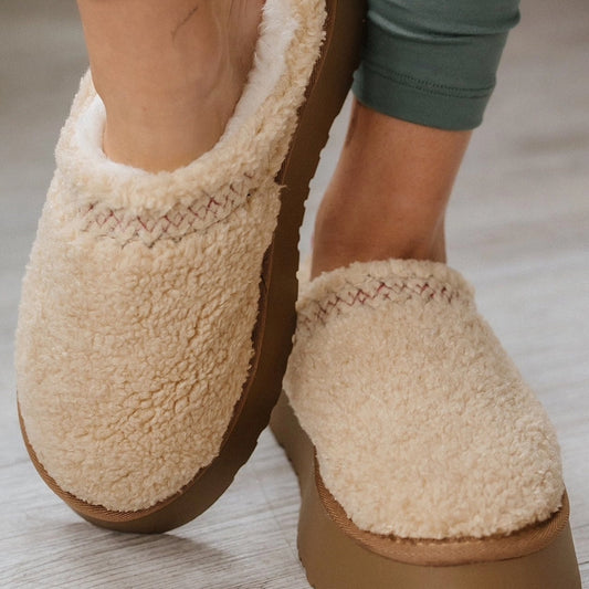 Sherpa Platform Slipppers