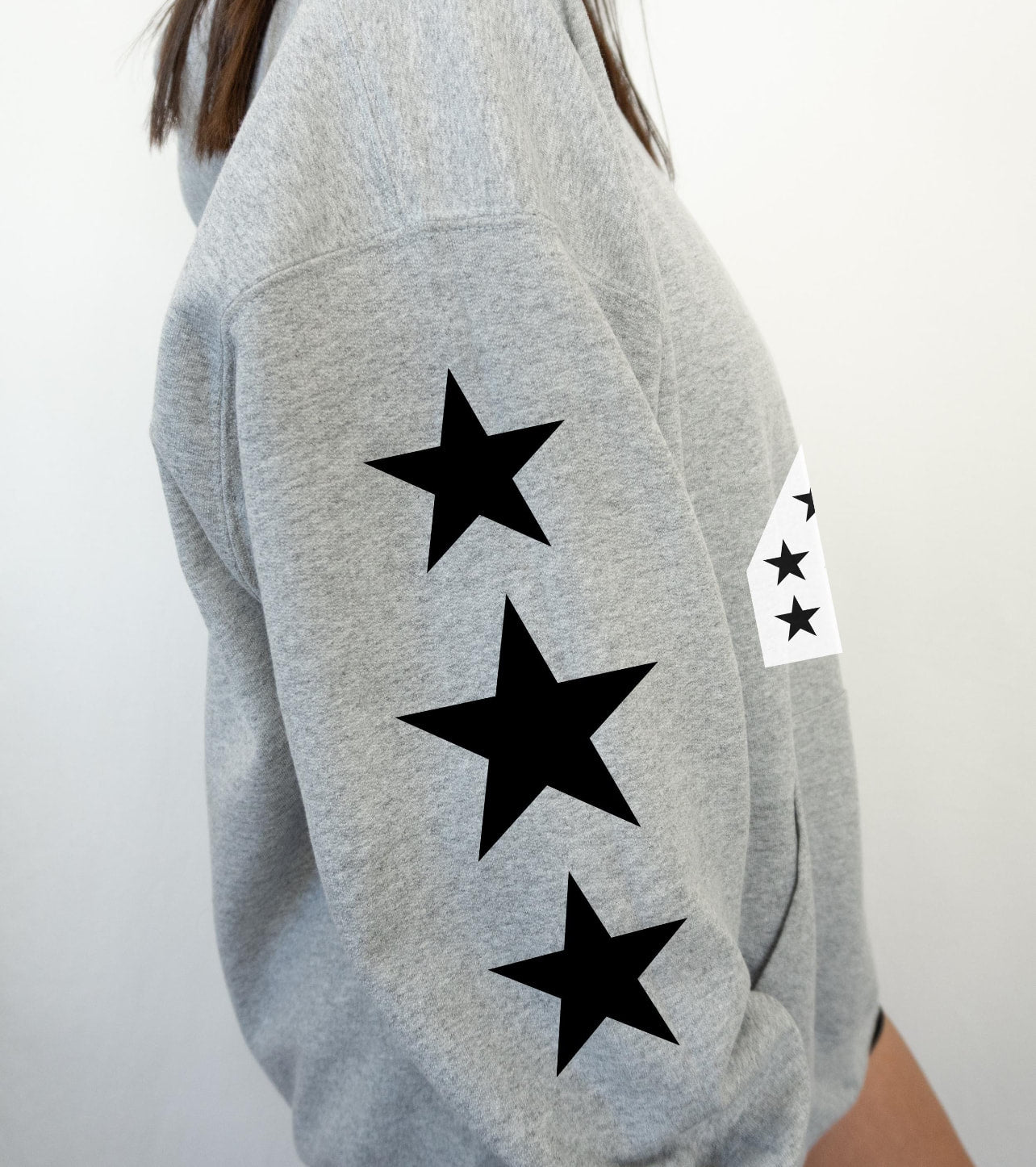 Custom Number Star Sweatshirt