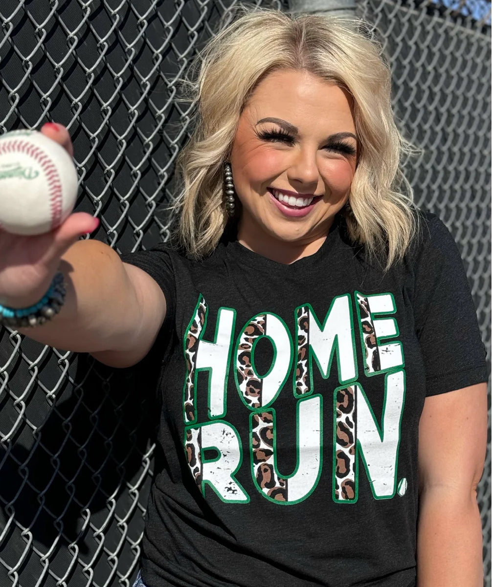 Leopard Home Run Custom Tee