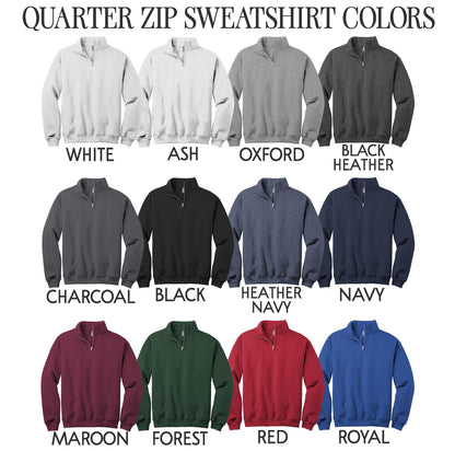 Custom Mascot Quarter Zip